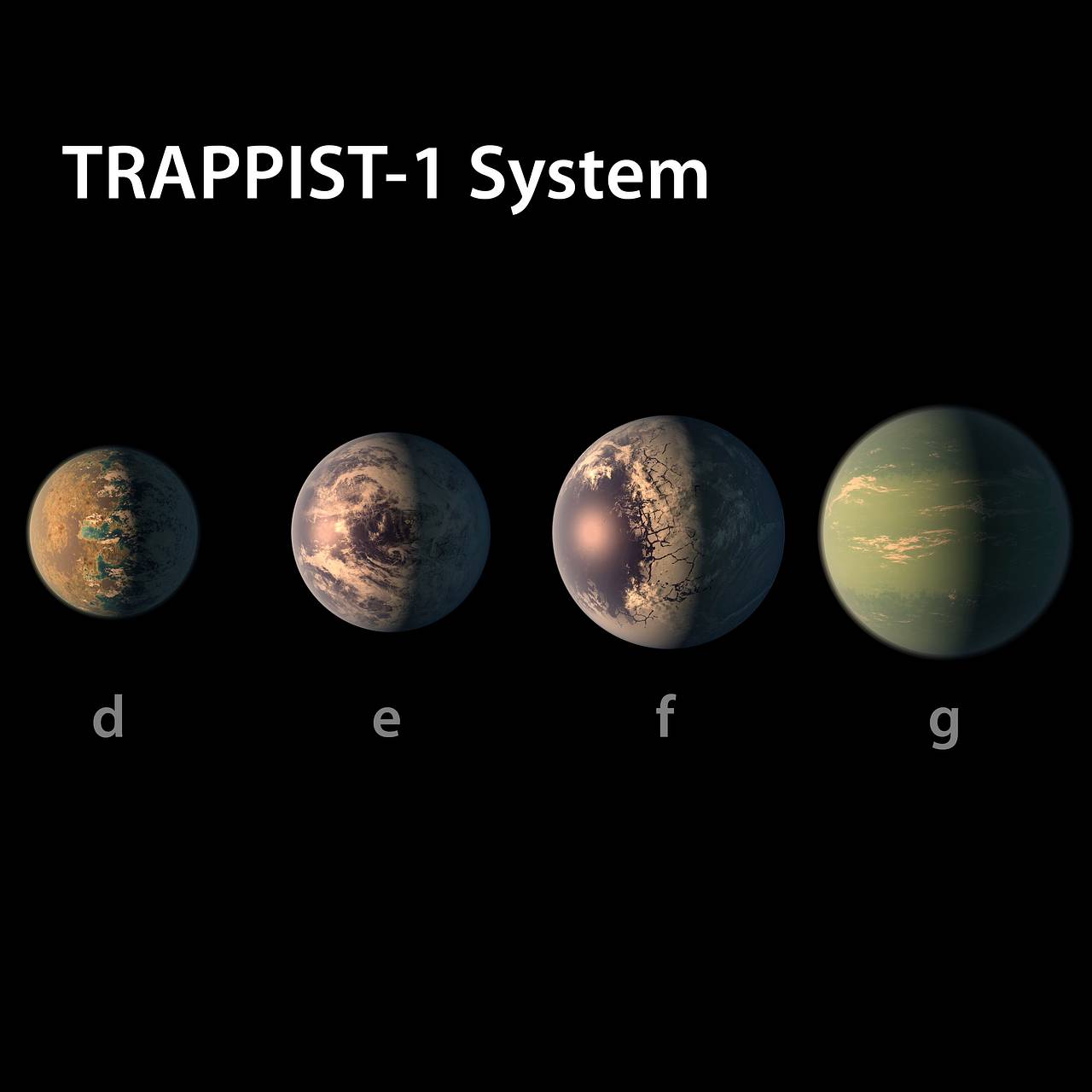 Спрогнозировано наличие океанов на планетах TRAPPIST-1: Наука: Наука и  техника: Lenta.ru