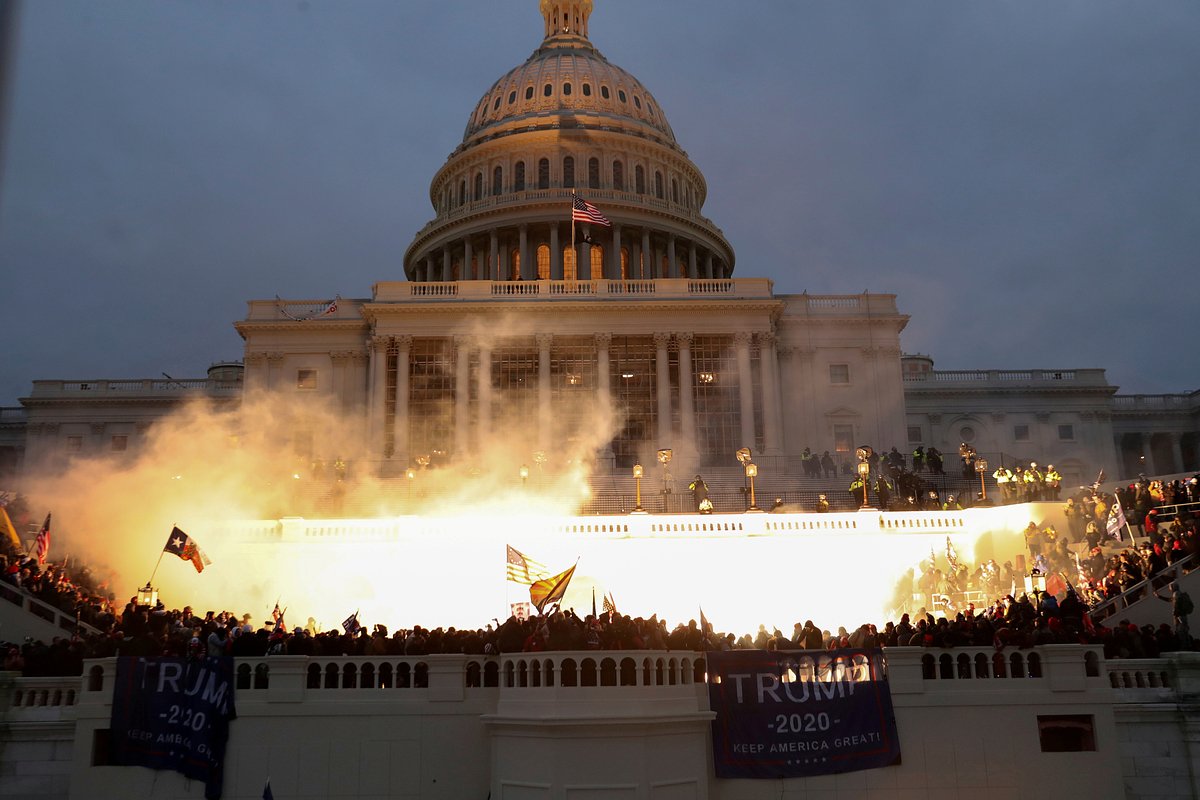 Протесты возле Капитолия, 6 января 2021 года