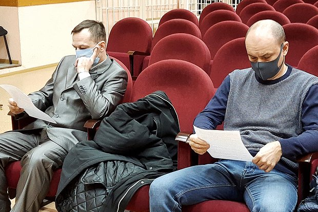 Полицейские Михаил Балашов и Дмитрий Тарицыно, обвиняемые в халатности
