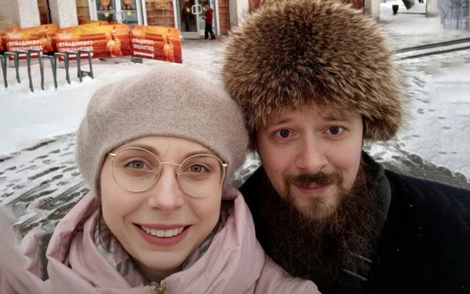 Евгений Никольский с женой Екатериной