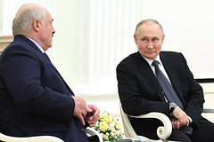 Путин и Лукашенко продолжили общение в неформальной обстановке