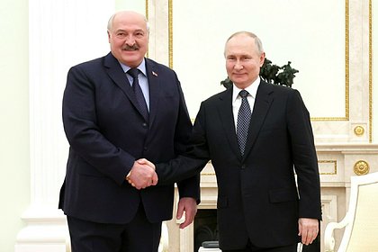 Путин заявил об отсутствии нерешенных вопросов России и Белоруссии