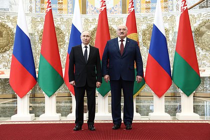 Путин заявил об особом внимании к вопросу безопасности России и Белоруссии