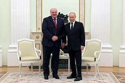 Песков оценил встречу Путина и Лукашенко словами «хорошо они посидели»