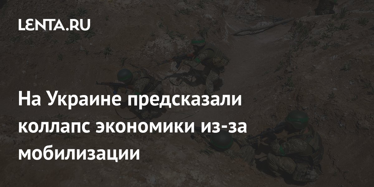 Украинский политолог Романенко: страну ждет коллапс экономики из-за мобилизации