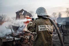 После обстрела ВСУ в российском регионе начался пожар
