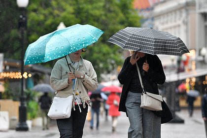 Москвичей предупредили о похолодании и дождях