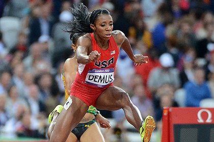 American track and field athletes will be presented with Russian Olympic medals