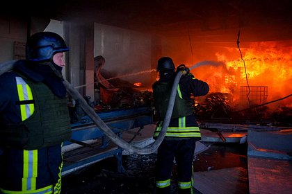 Власти Винницкой области сообщили о пожаре на объекте критической инфраструктуры