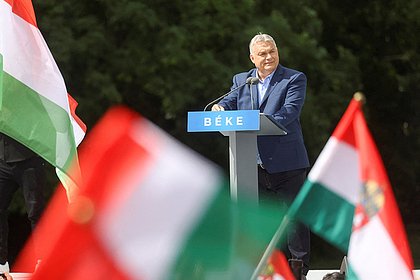 Премьер-министр Венгрии Орбан выступил на «Марше мира»
