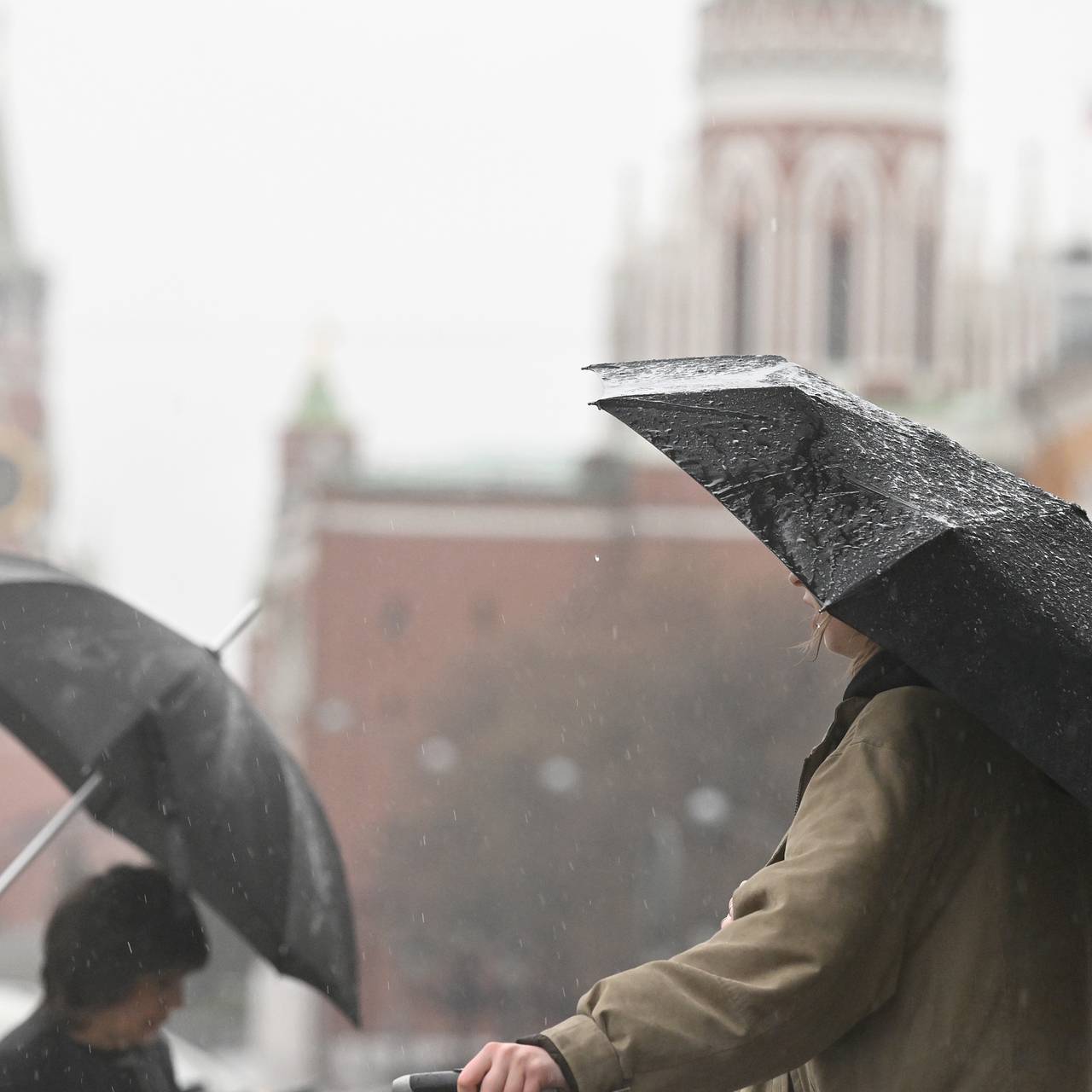 Москвичей предупредили об опасной грозе: Климат и экология: Экономика:  Lenta.ru