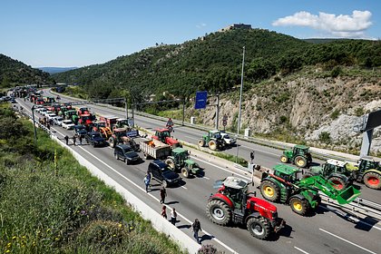 Фермеры заблокировали погранпереходы между двумя странами Евросоюза
