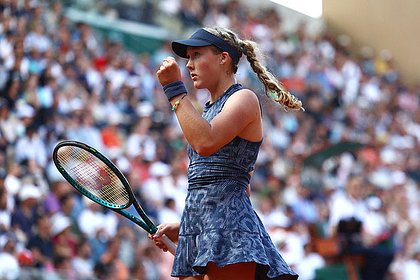 The 17-year-old Russian woman reached the quarterfinals of Roland Garros