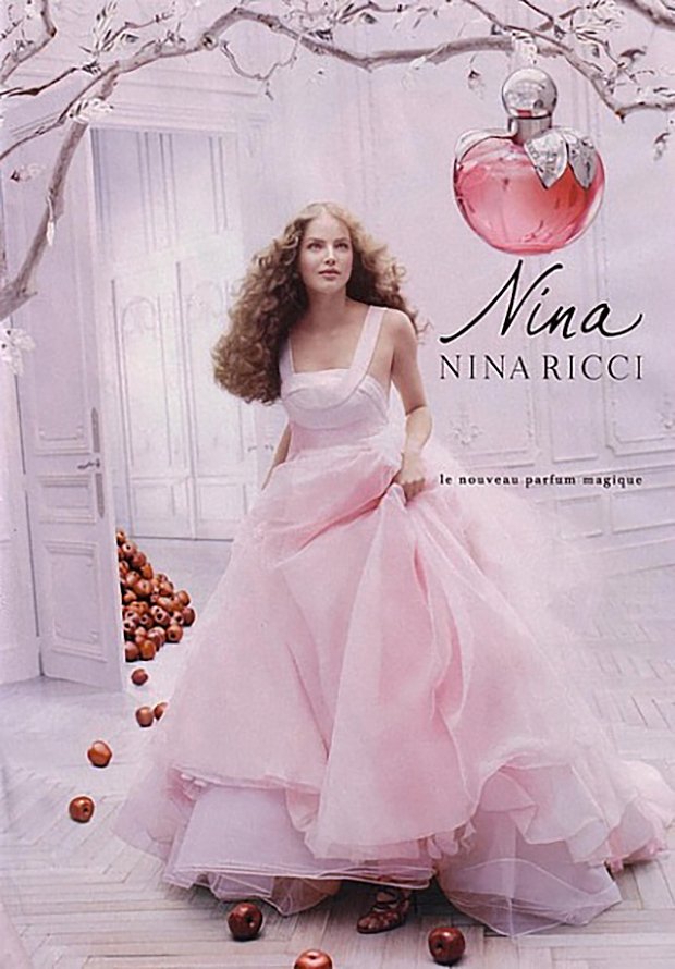 Руслана Коршунова в рекламе Nina Ricci