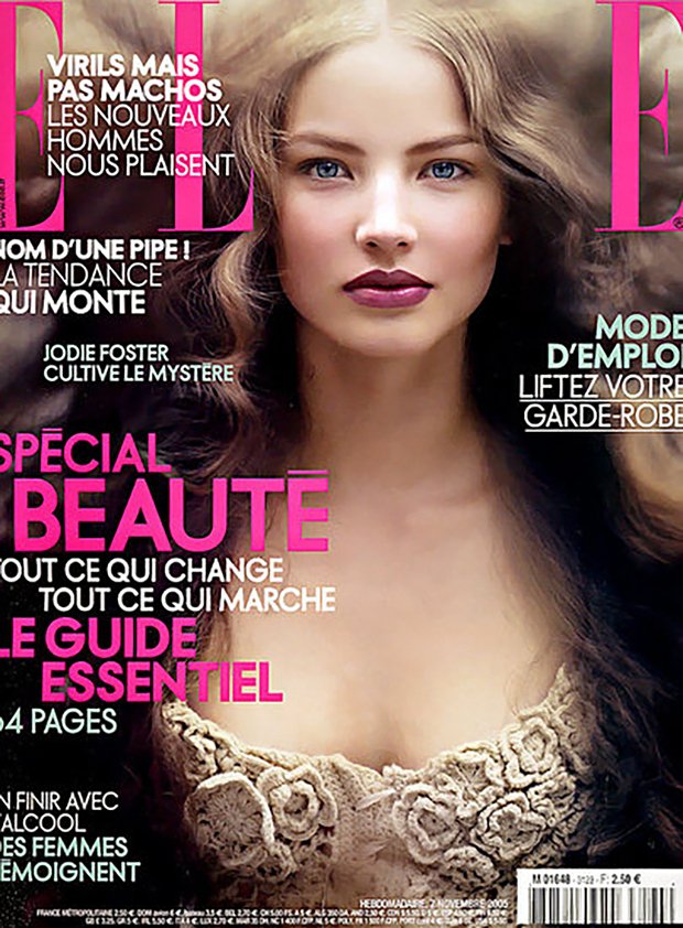 Руслана Коршунова на обложке журнала Elle