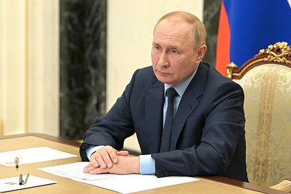Путин счел санкции мешающими России