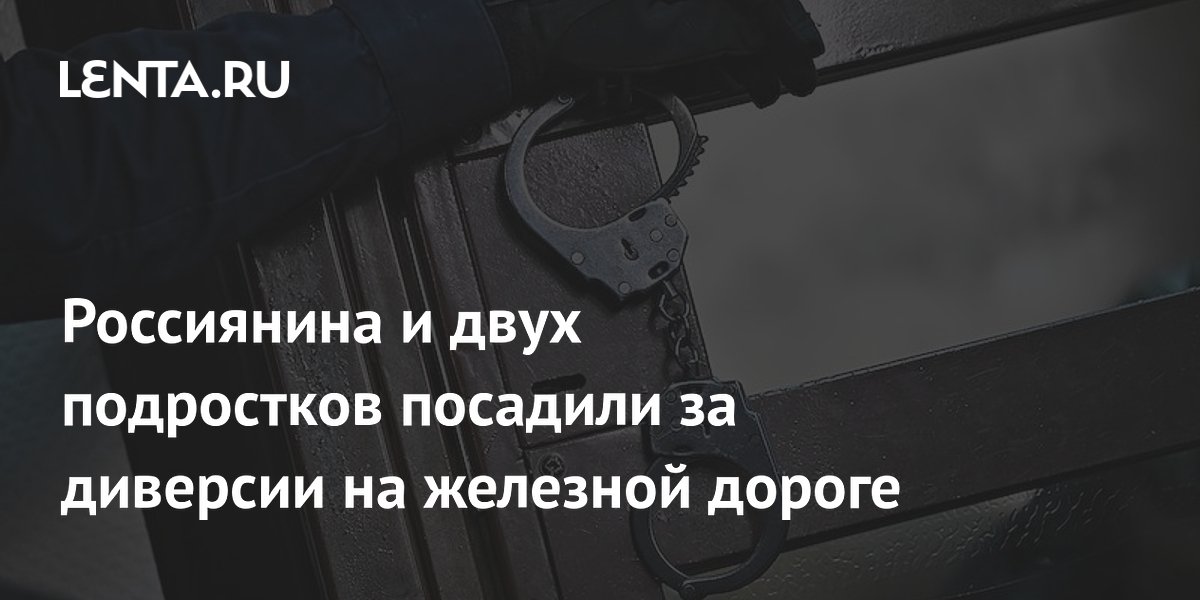 Россиянина и двух подростков посадили за диверсии на железной дороге: Следствие 