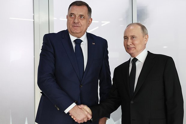 Милорад Додик и Владимир Путин
