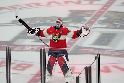 Bobrovsky set a record in the Stanley Cup final match