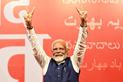 Моди в третий раз стал премьер-министром Индии