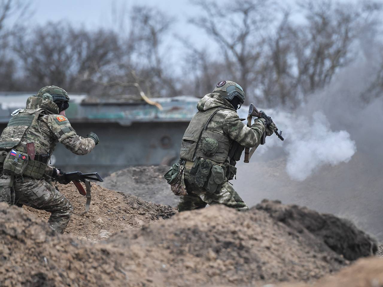 В Британии заявили об успехе российских войск в боях за Часов Яр:  Конфликты: Мир: Lenta.ru