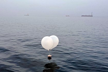КНДР отправила в Южную Корею более трехсот воздушных шаров с мусором