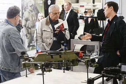 В Москве представили распознающий пехоту дрон