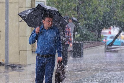 Москвичам назвали срок окончания «дождливого марафона»