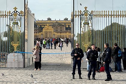 В Версале вспыхнул пожар