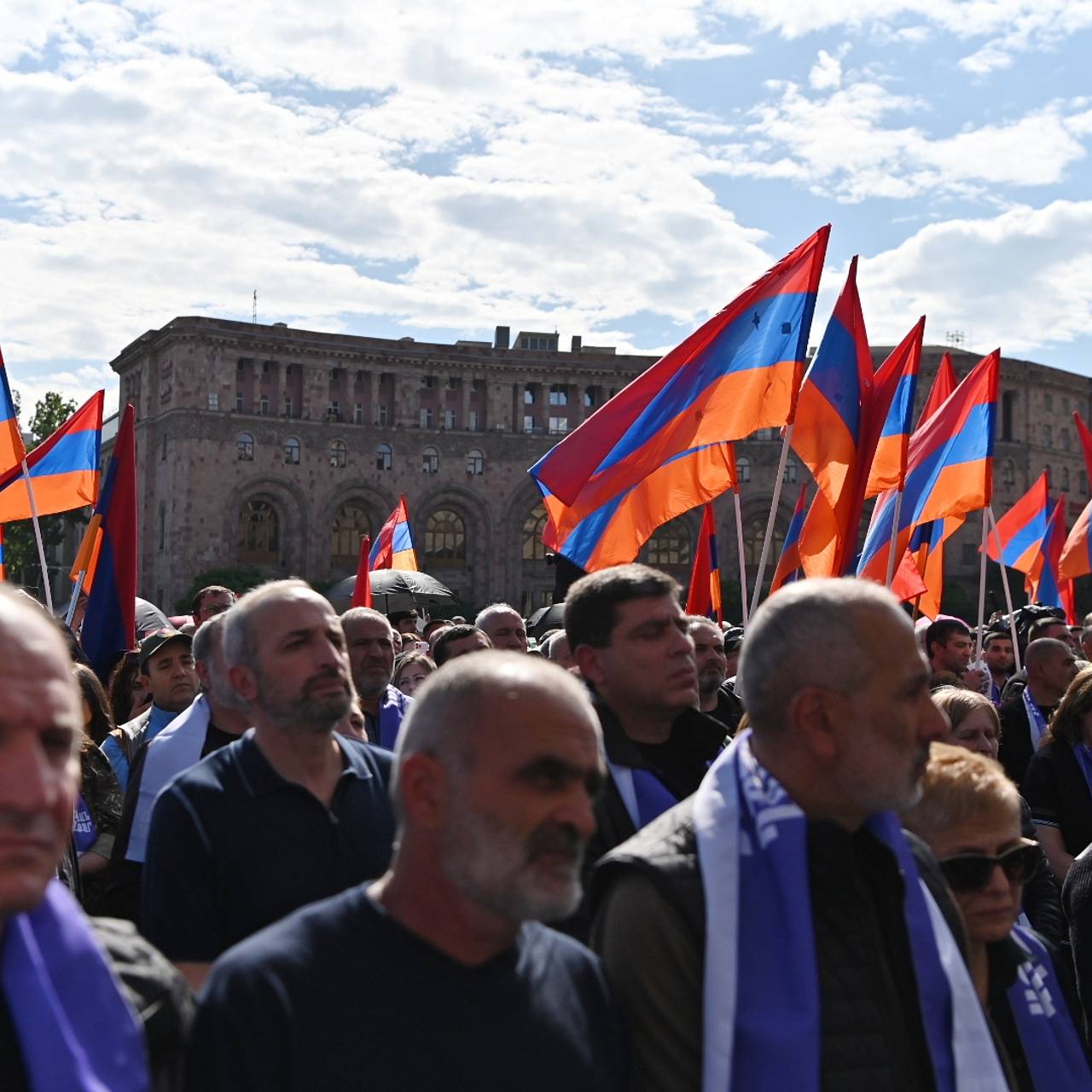 В Ереване свернули палаточный лагерь противников Пашиняна: Закавказье:  Бывший СССР: Lenta.ru