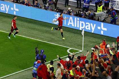 Cборная Албании забила самый быстрый гол в истории чемпионатов Европы