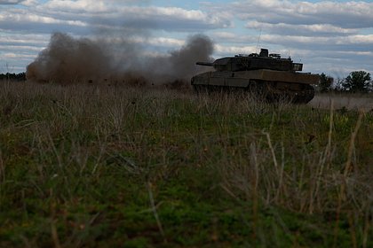 Минобороны сообщило об уничтожении танка Leopard в зоне СВО