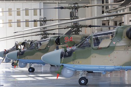 Медведев заявил о планах развивать производство вертолета Ка-52М