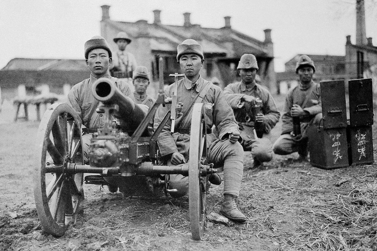 Китайские военные, 1920-е годы.