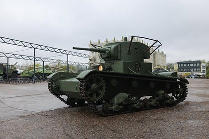 Уникальный танк выставили в российском городе