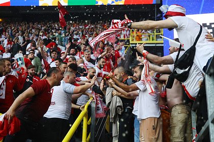 Georgian and Turkish fans started a fight at the stadium before the Euro 2024 match