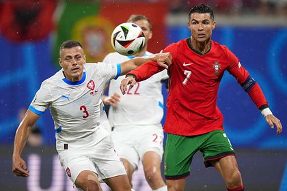 Сборная Португалии одержала волевую победу над Чехией на Евро-2024