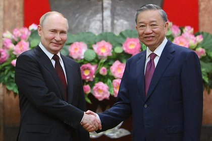 Переговоры Путина и президента Вьетнама начались