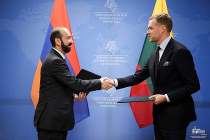 Литва и Армения подписали меморандум о сотрудничестве