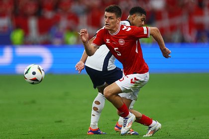 England and Denmark tied at Euro 2024
