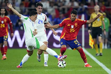 Сборная Испании обыграла Италию в матче Евро-2024