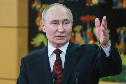 Назван уровень доверия россиян Путину