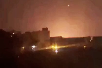 Предполагаемый момент уничтожения дрона над российским городом-миллионником сняли на видео