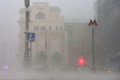 Устроивший погром в Москве ураган дошел до центра России
