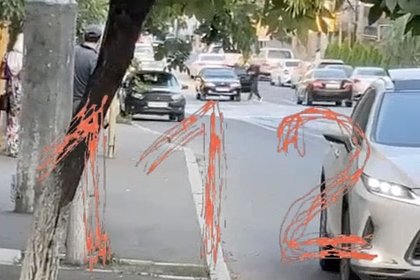 Террористы отобрали машину у водителя в Махачкале и попали на видео
