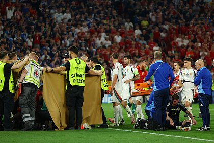 Получивший травму головы футболист сборной Венгрии пропустит оставшиеся матчи Евро-2024