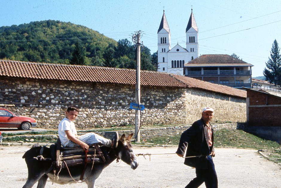 Церковь Богоматери Летницы в селе Летница в Косово, 1970 год