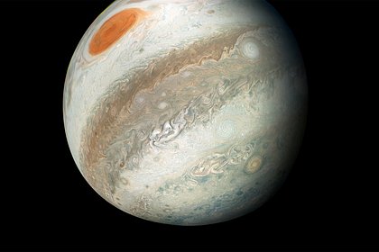 В атмосфере Юпитера обнаружили неизвестные структуры