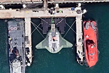 На Google-картах обнаружили секретный американский военный подводный дрон