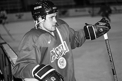 Автор первого хет-трика сборной России по хоккею умер в 52 года